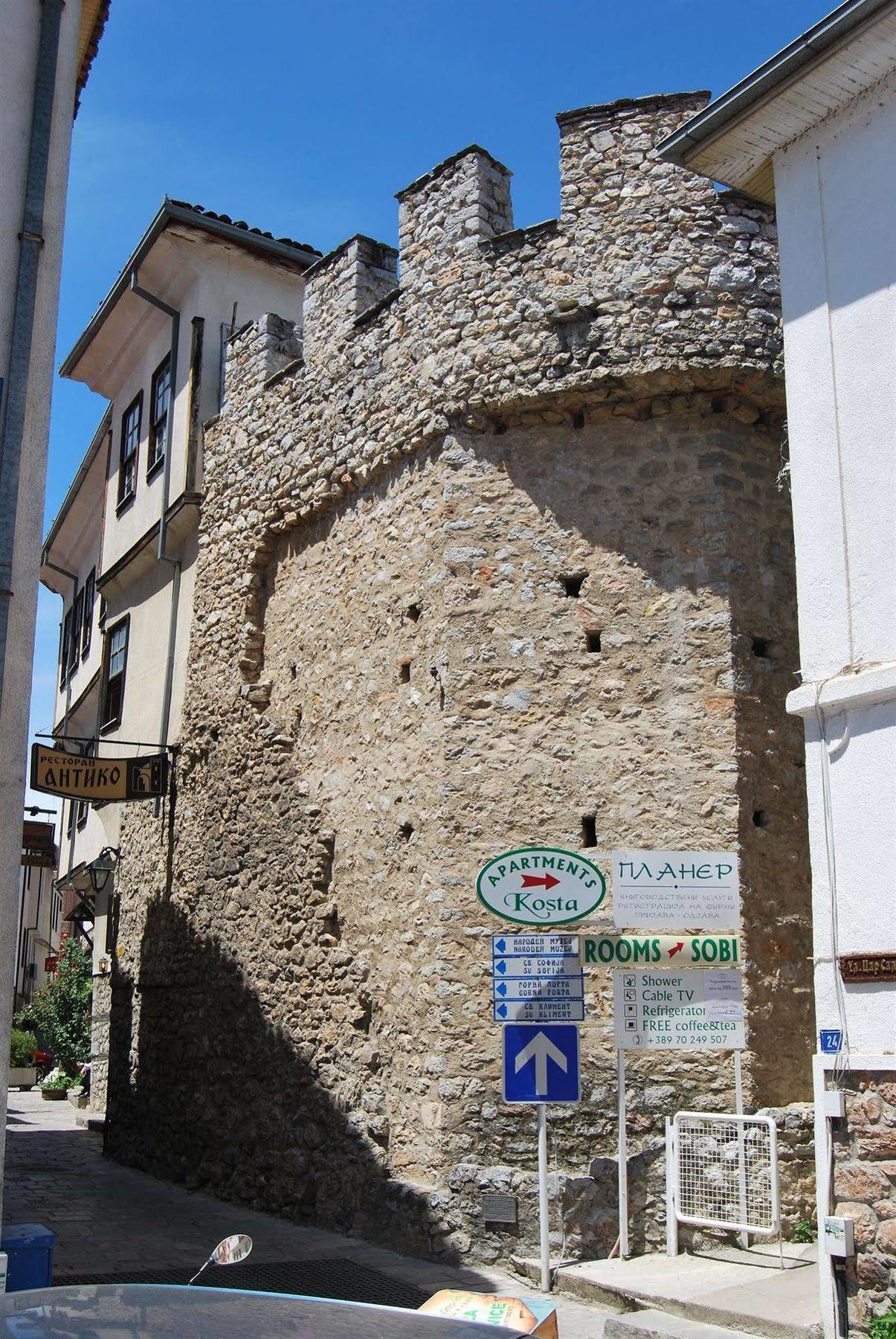 Vila Kosta City Center Port Ohrid Buitenkant foto