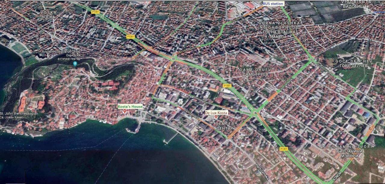 Vila Kosta City Center Port Ohrid Buitenkant foto